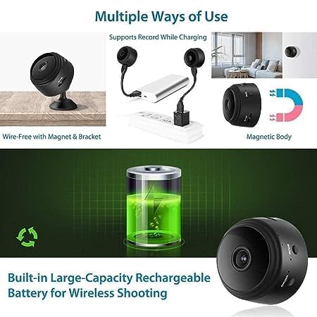 Rechargeable Wi-Fi HD CCTV Live Camera