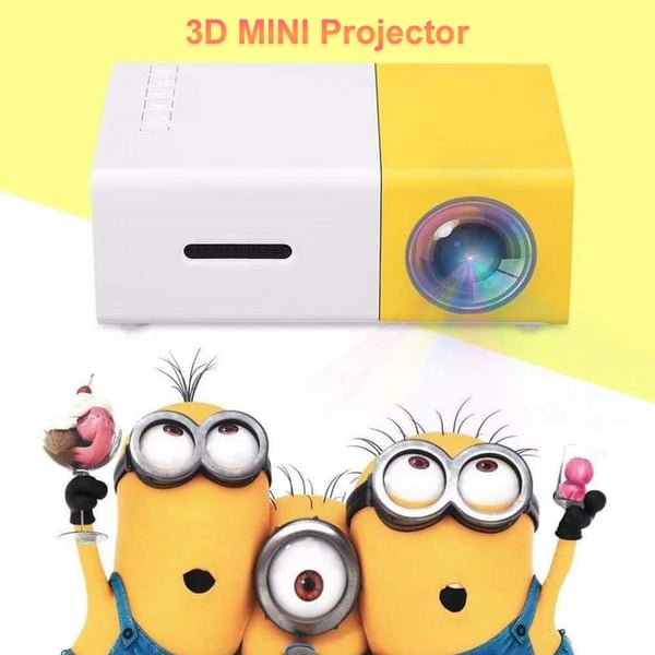 LED Home HD Mini Portable Micro Projector