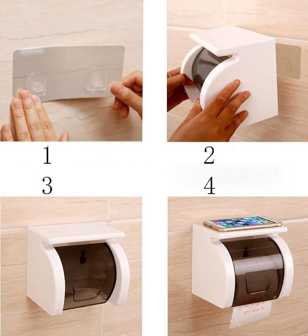 Toilet Paper Holder,Self-Adhesive roll Holder Paper