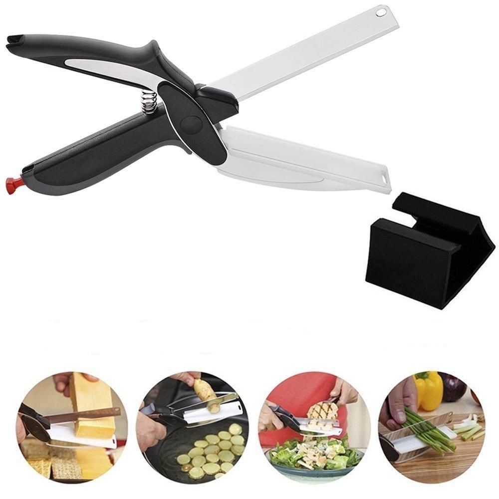 2 in 1 Clever Cutter For Kitchen - Easy Cutting & Easy To Use