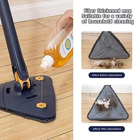 Blue Squeezing Triangle Cleaning Mop - Special Offer Price