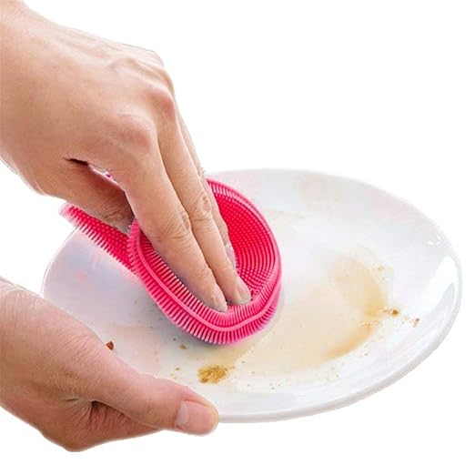 Silicon kitchen cleaning Brush ( BUY 1 GET 1 FREE )