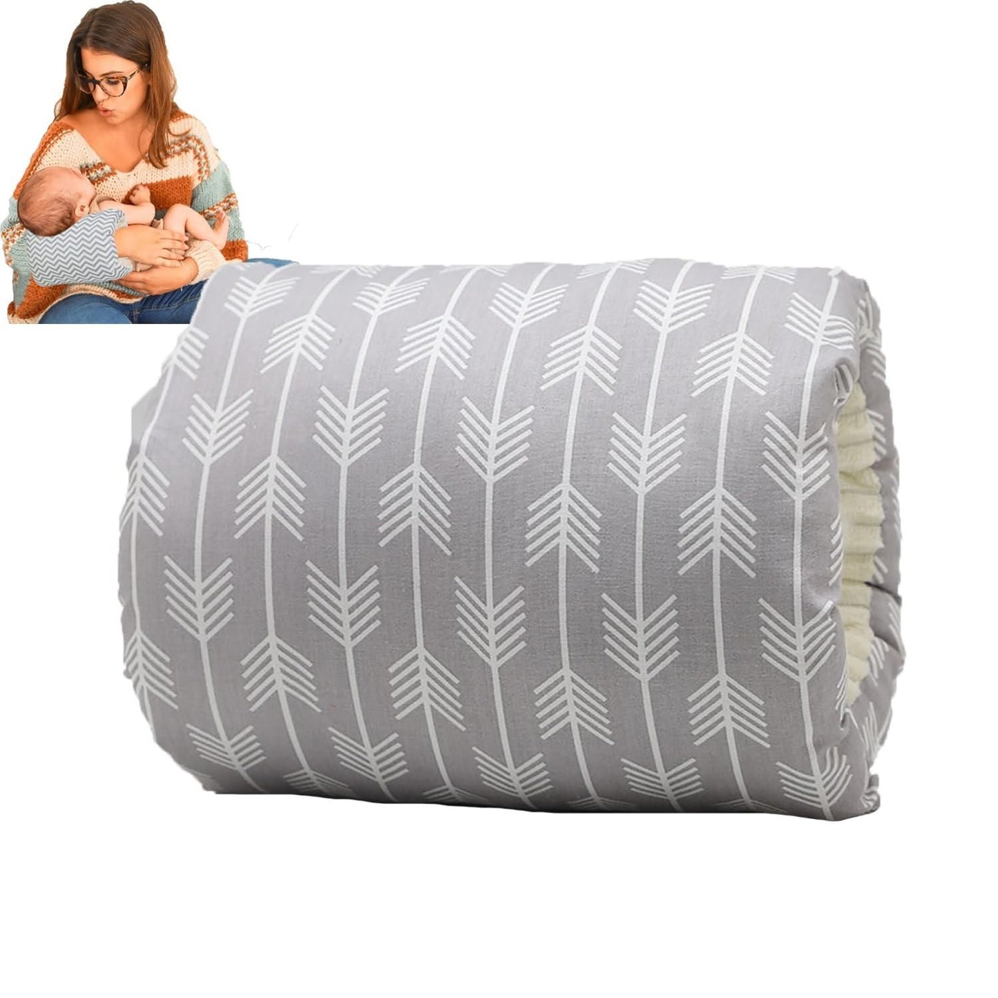 CozyCradle Nursing Pillow - Best For Baby's Neck 👶