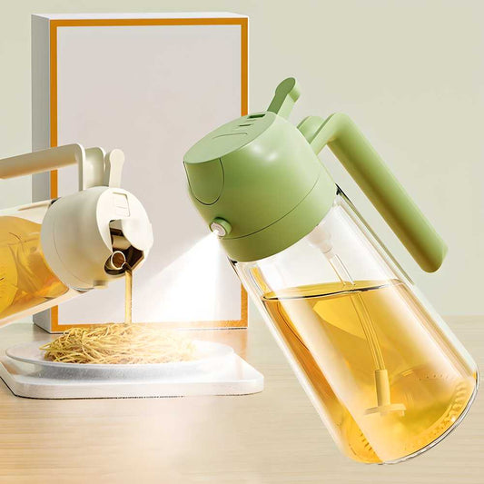 Shopping World - Portable Oil  Sprayer and Dispenser ( 500Ml Bottle)