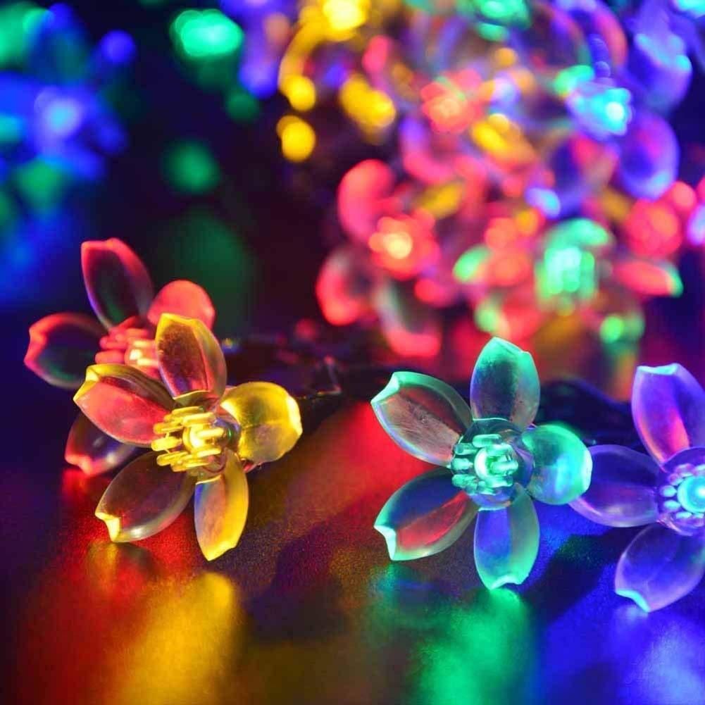 16 LED 4 Meter Blossom Flower Fairy String Lights