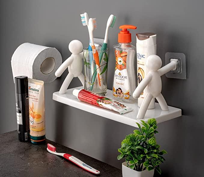 Wall Hanging Bathroom Shelf Storage Rack