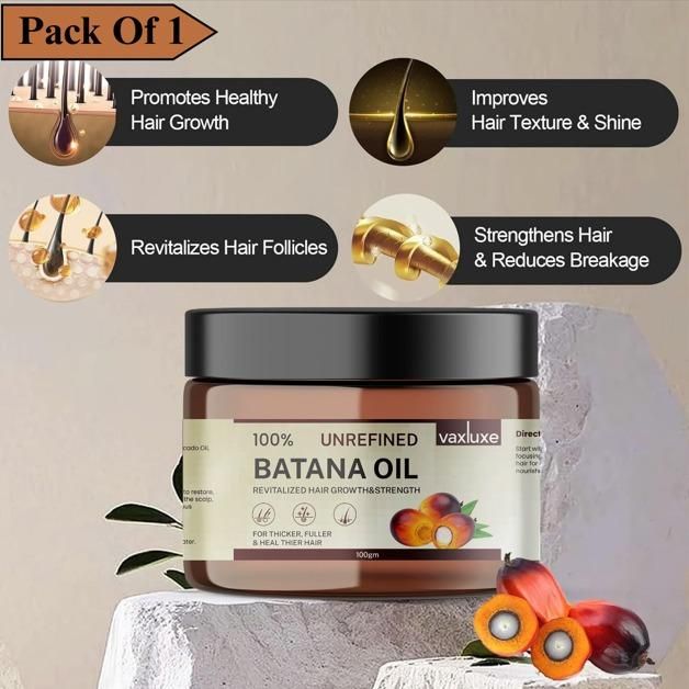 Vaxluxe Batana Oil - Revitalized Hair Growth & Strength