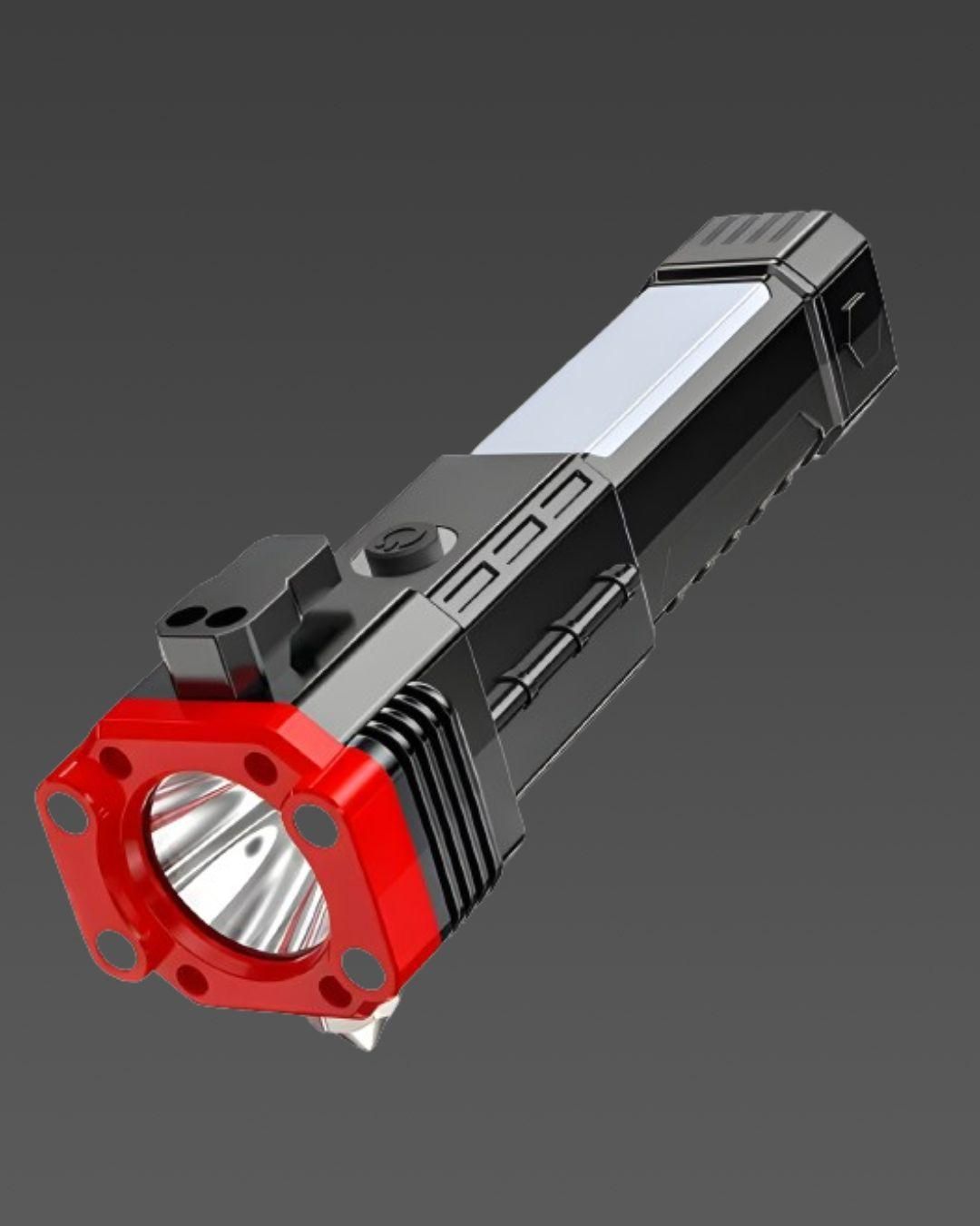 SPECIAL Hammer Torch LED Flashlight with powerbank