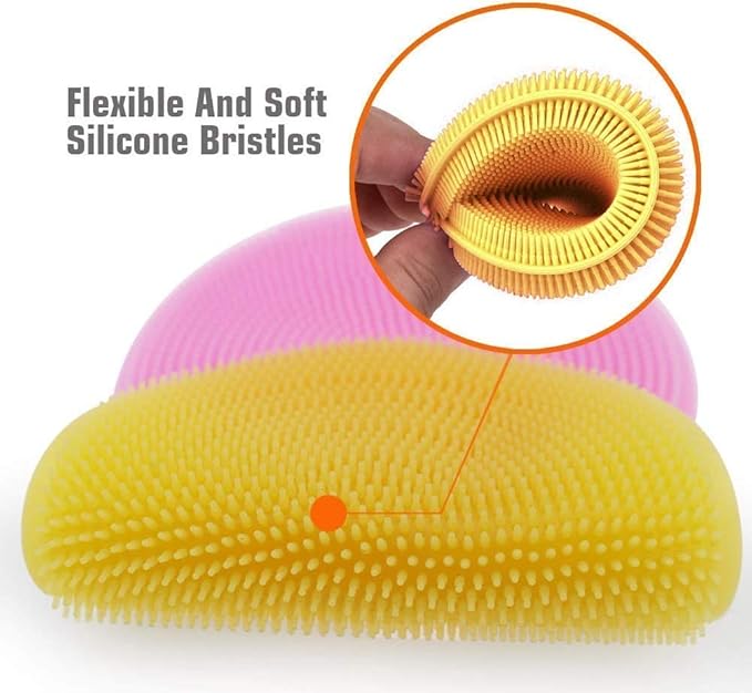 Silicon kitchen cleaning Brush ( BUY 1 GET 1 FREE )