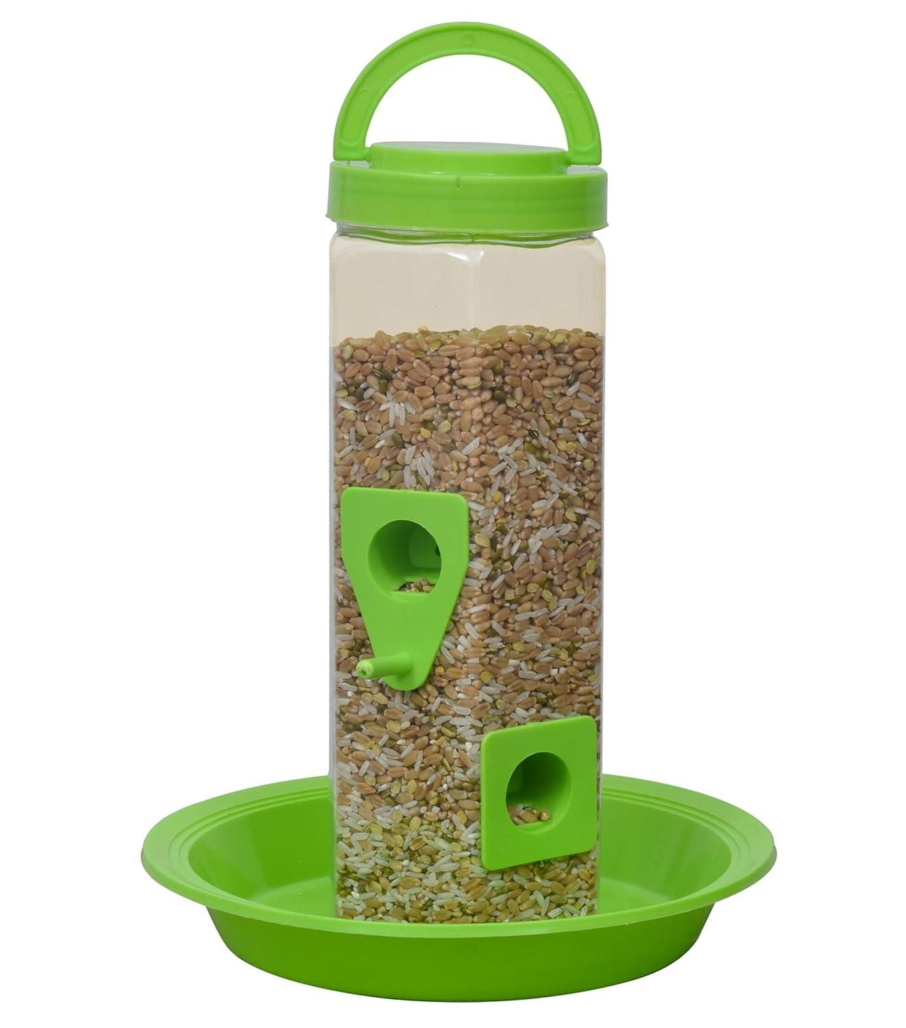 Bird Food and Water Feeder Hanging for Balcony  @499/-