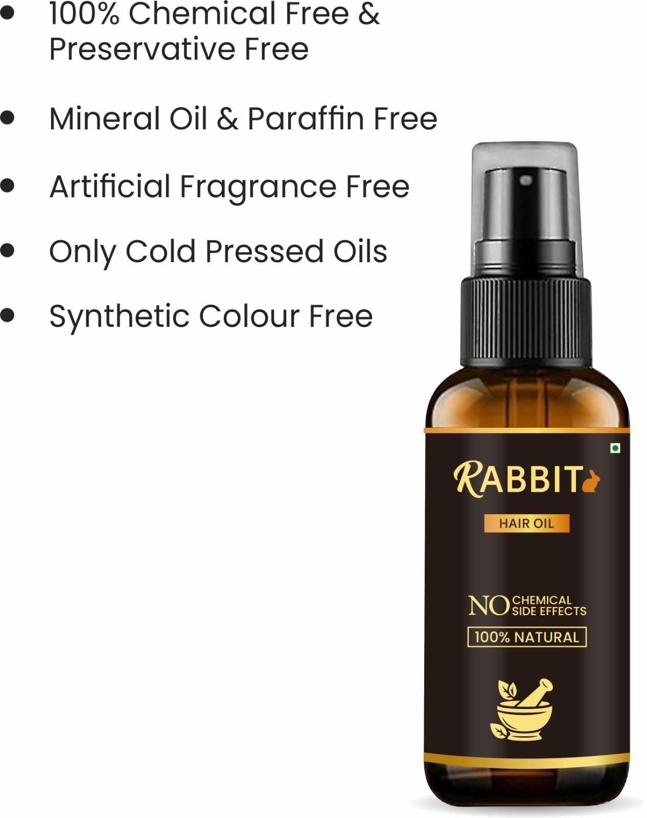 Rabbit Blood Hair Oil (30 ml) Pack of 2