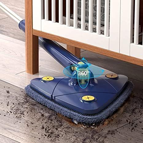 Blue Squeezing Triangle Cleaning Mop - Special Offer Price