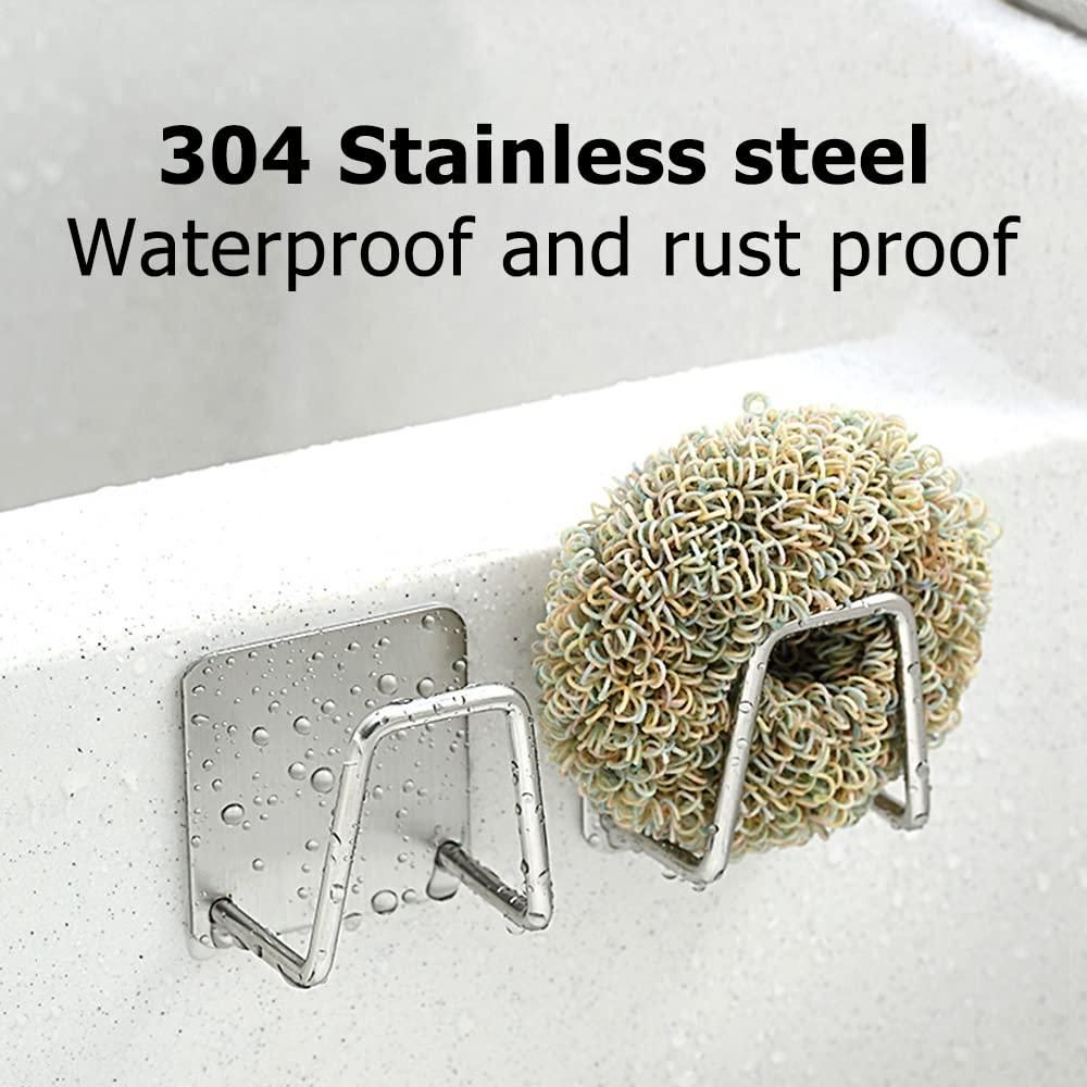 Stainless Steel Sponge Holder for Kitchen Sink (Buy 1 Get 3 Free)