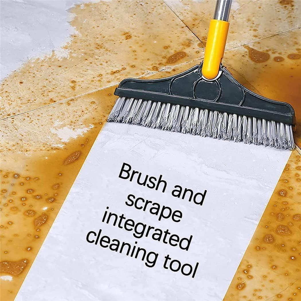 Bathroom Tiles Cleaner Brush with Long Handle 120°