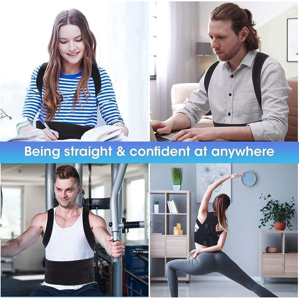 Adjustable Back Posture Corrector/ Slouching Relieve Pain Belt Women Men