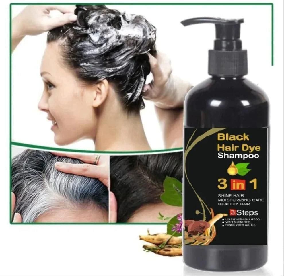 ( BUY 1 GET 1 FREE) BLOSDREAM Black Hair Shampoo 3 in 1-100ml