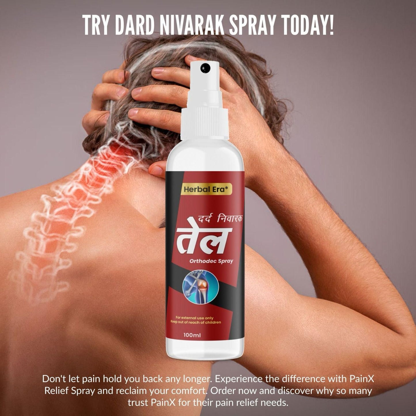 Herbal Era Dard Nivarak Spray Tel 100ml - BUY 1 GET 1 FREE