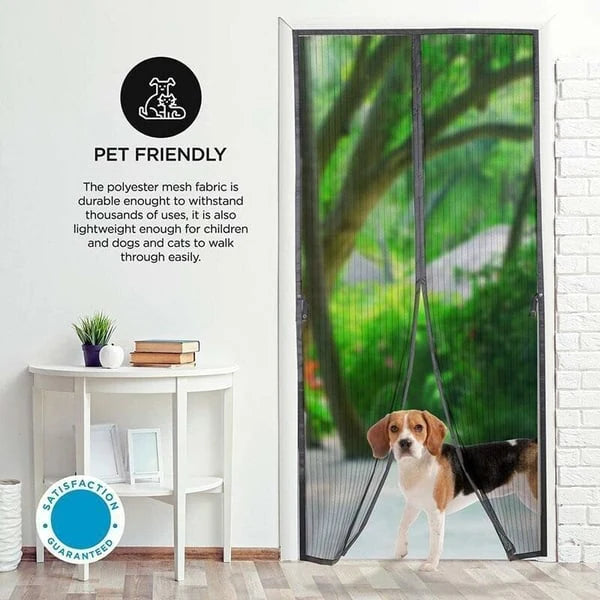 Magic Mesh | Magnetic Mosquito Screen Door (Premium Quality) @ Just Rs.599/-