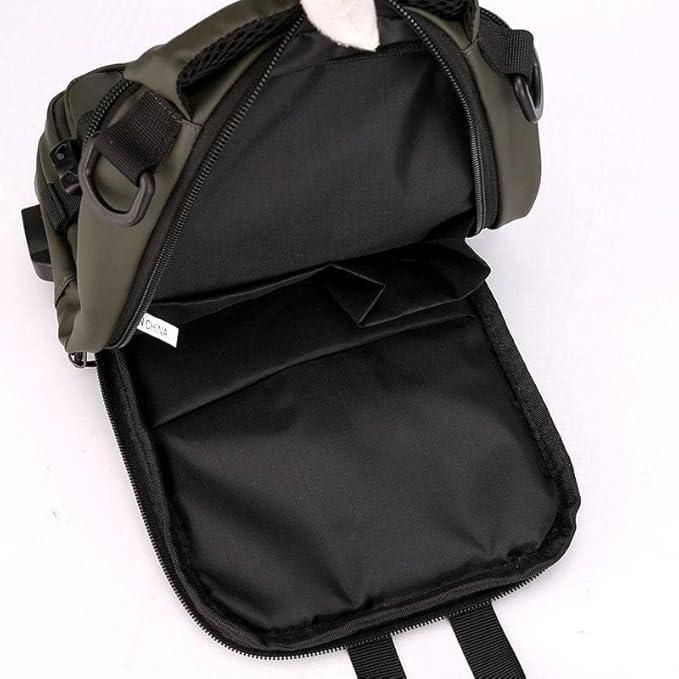 Multifunctional Sling Bag with USB Charging Port