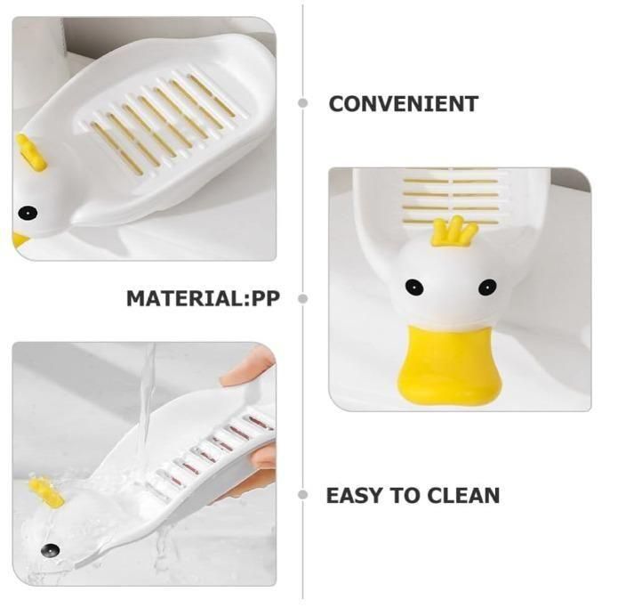 Soap Dish Self Draining Soap Holder Plastic (Buy 1 Get 1 Free)