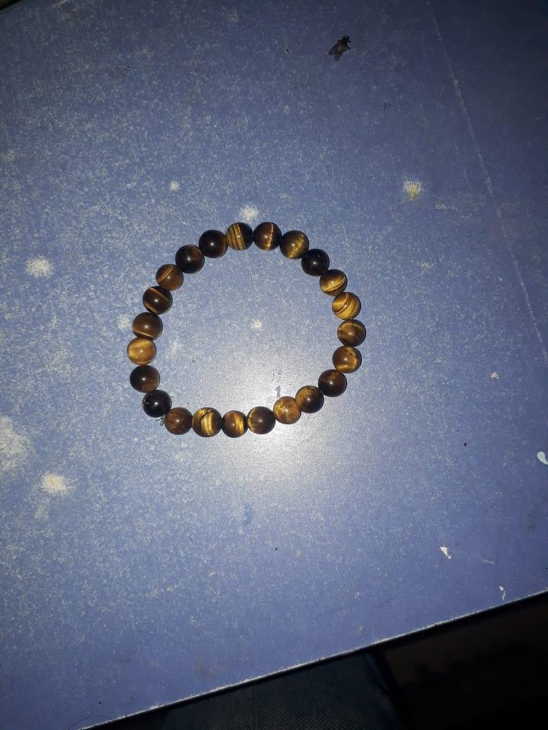 Tiger Eye Yellow Crystal Healing Stone Bracelet - INCREASE POSITIVITY & CONFIDENCE