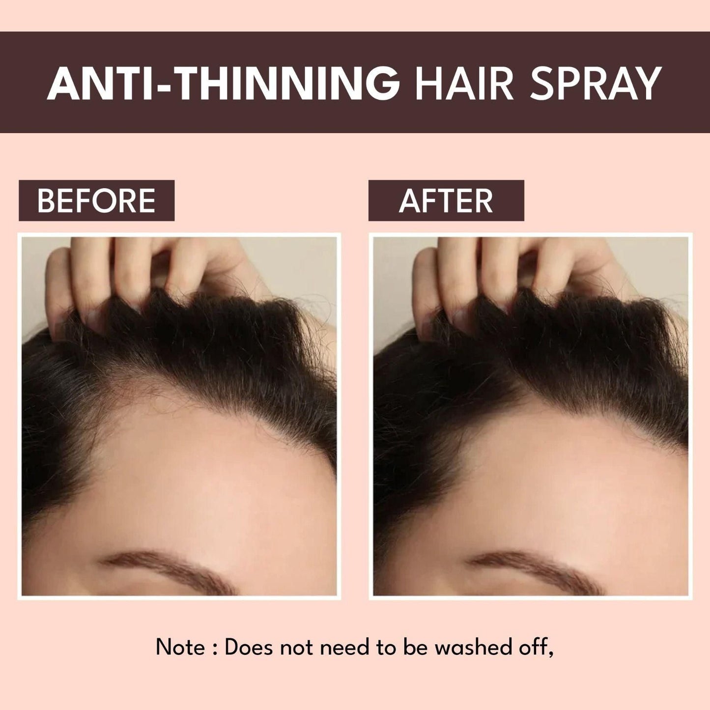 Glam Anti-Thinning Hair Spray - Volumizing Day Spray 100ml