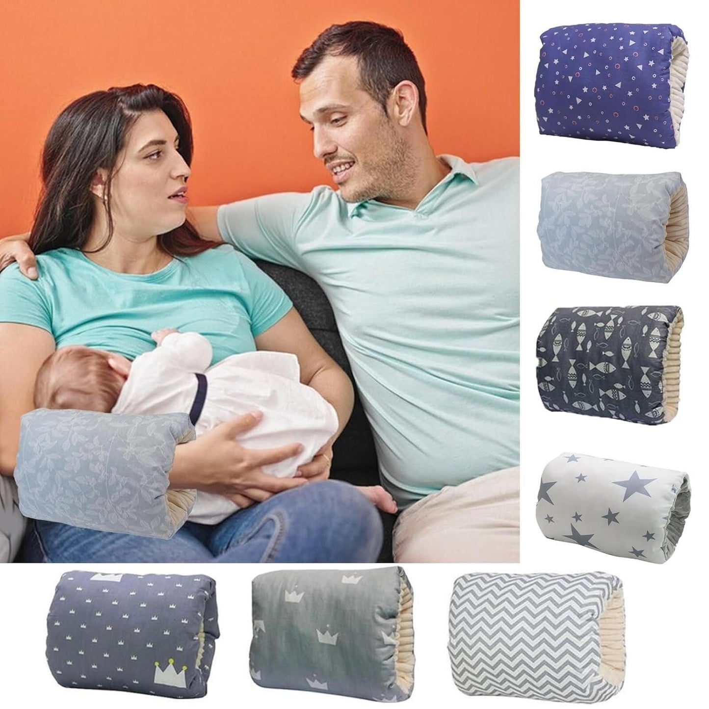 CozyCradle Nursing Pillow - Best For Baby's Neck 👶