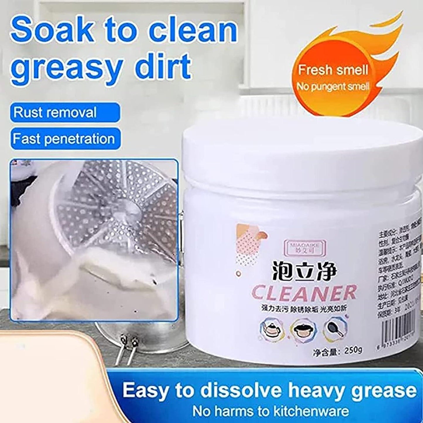 Powerful Kitchen All-purpose Powder Cleaner - BIG OFFER NOW !