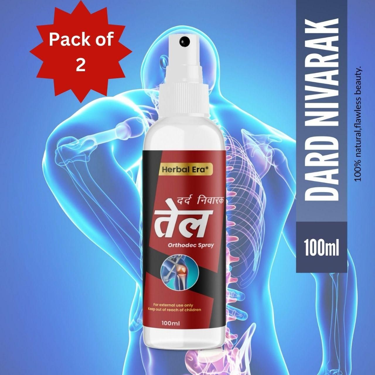 Herbal Era Dard Nivarak Spray Tel 100ml - BUY 1 GET 1 FREE