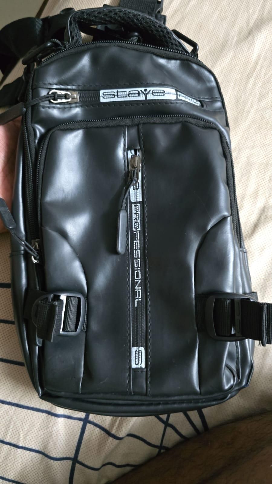 Multifunctional Sling Bag with USB Charging Port