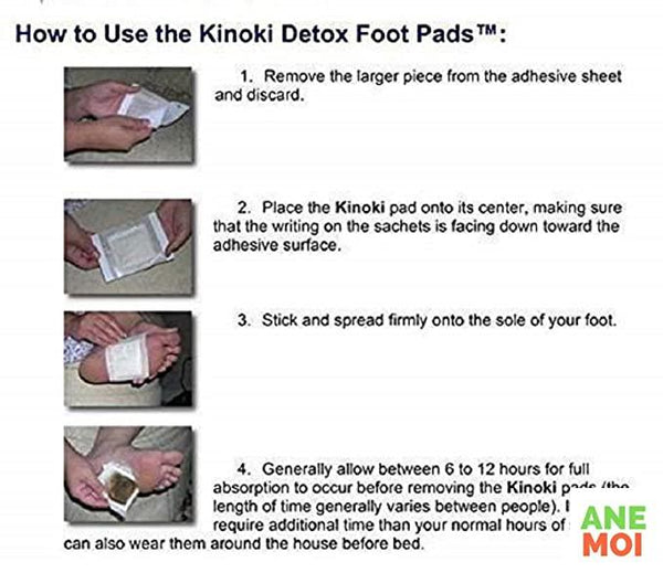 Original Detoxification Foot Patches (Set of 10 Pcs)