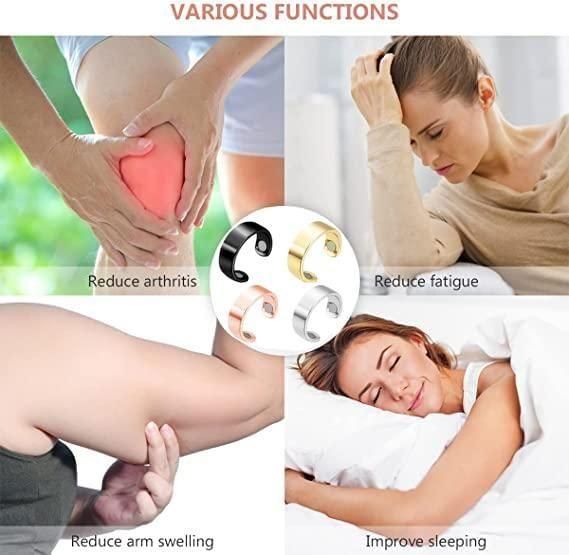 1  Pcs Lymphatic Drainage Therapeutic Magnetic Ring for Men and Women