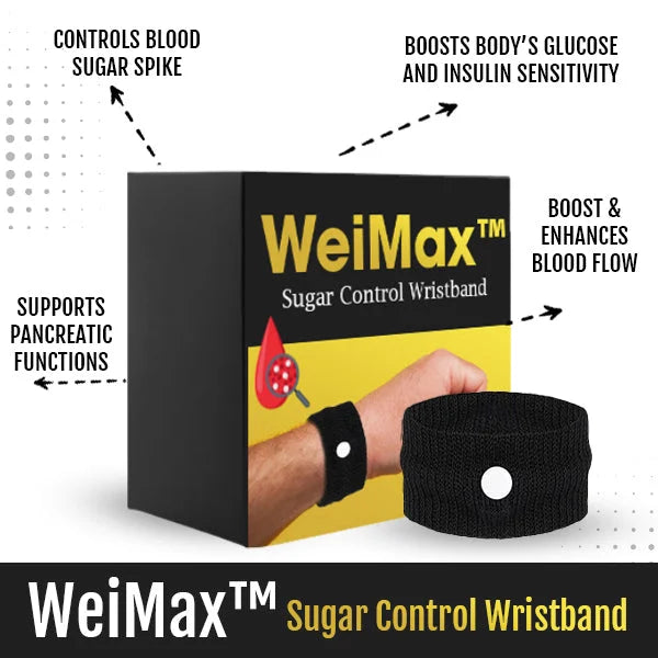 Sugar Control Wristband (Black Color) 😱UPTO 50% OFF😱