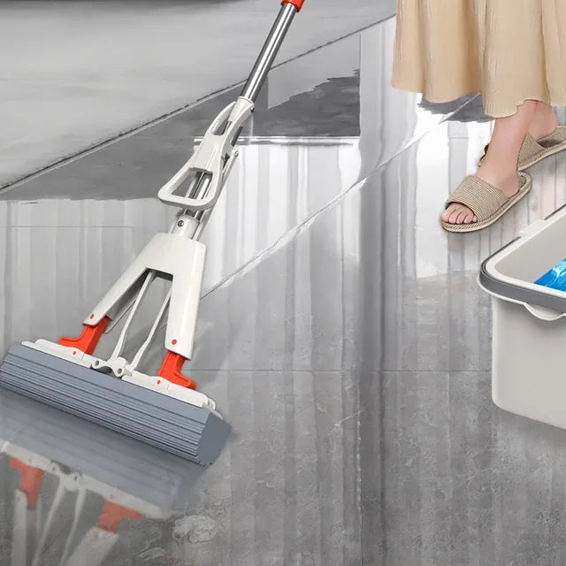 Multi-Purpose Foldable Floor Cleaning Squeeze Mop Wiper