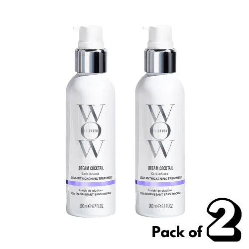 WOW Dream Cocktail Carb Infused Leave-in Treatment Volumizer Hair - Buy 1 Get 1 Free!