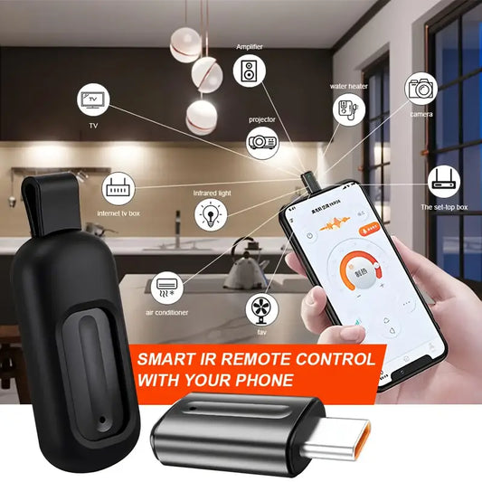 Type-C 5th Gen Mini Smartphone IR Remote Controller Adapter - Trust By Smart Tech