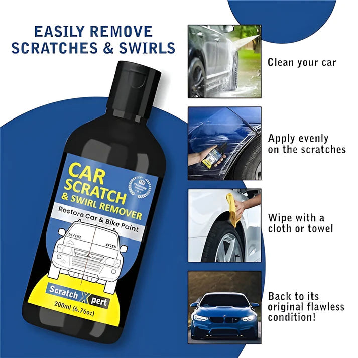 UNIQUE Car Body Scratch Remover and Repair Polishing Cream | 🔥 BUY 1 GET 1 FREE 🔥