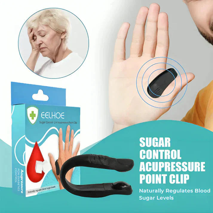 Sugar Control LI4 Acupressure Point Clip - BUY 1 GET 1 FREE (EXCLUSIVE OFFER!)